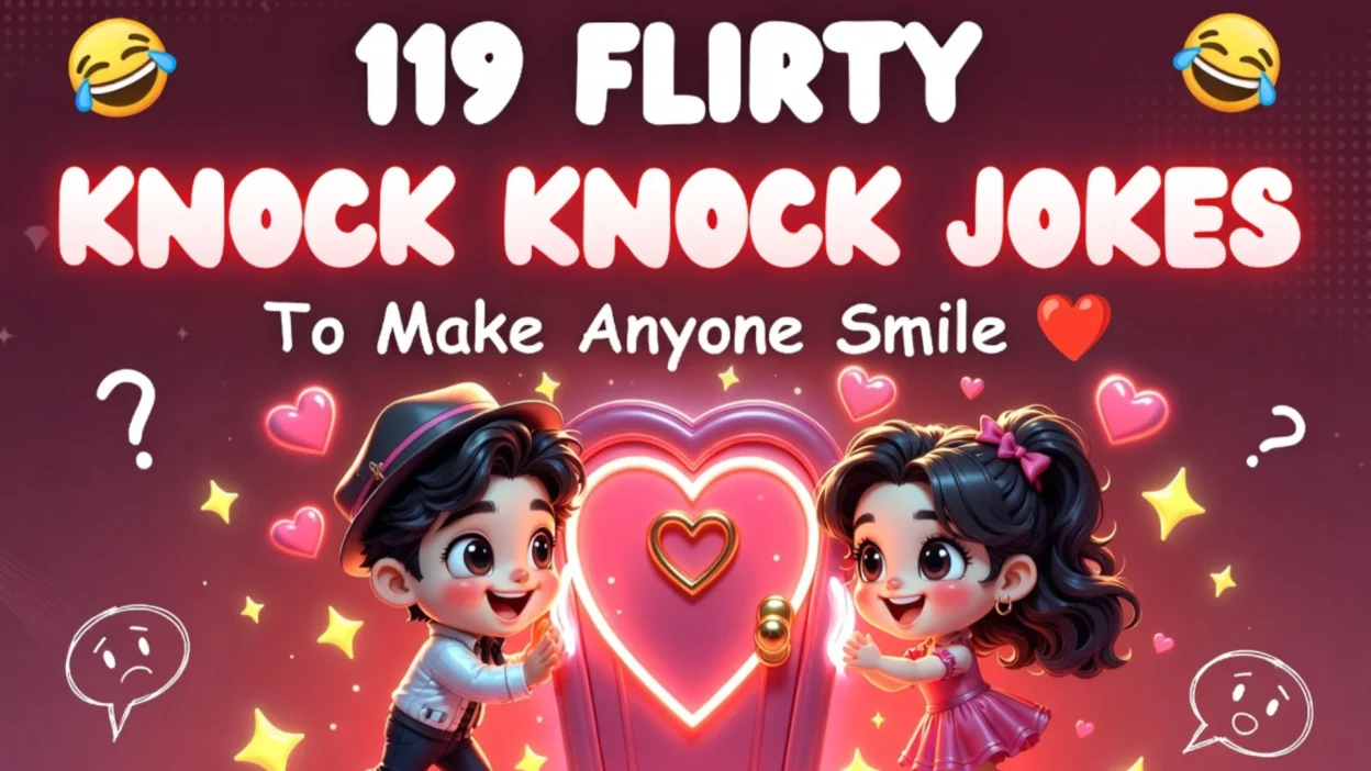 119 Knock Knock Jokes Flirty to Make Anyone Smile