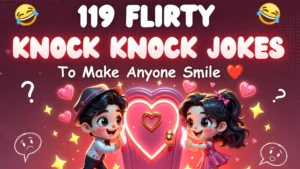 119 Knock Knock Jokes Flirty to Make Anyone Smile
