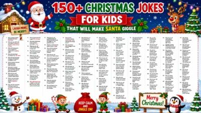 150+ Christmas Jokes for Kids That Will Make Santa Giggle