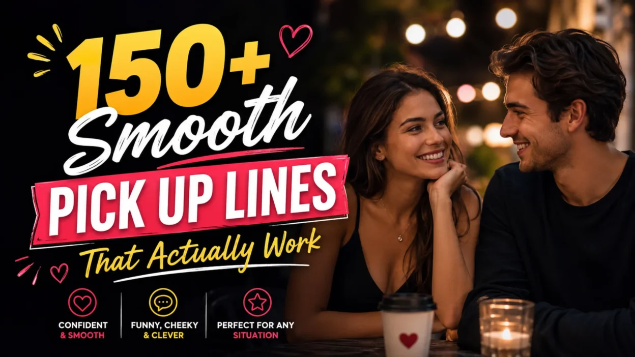 150+ Smooth Pick Up Lines That Actually Work