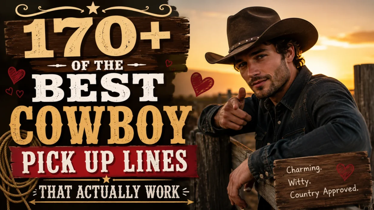 170+ Of The Best Cowboy Pick Up Lines That Actually Work