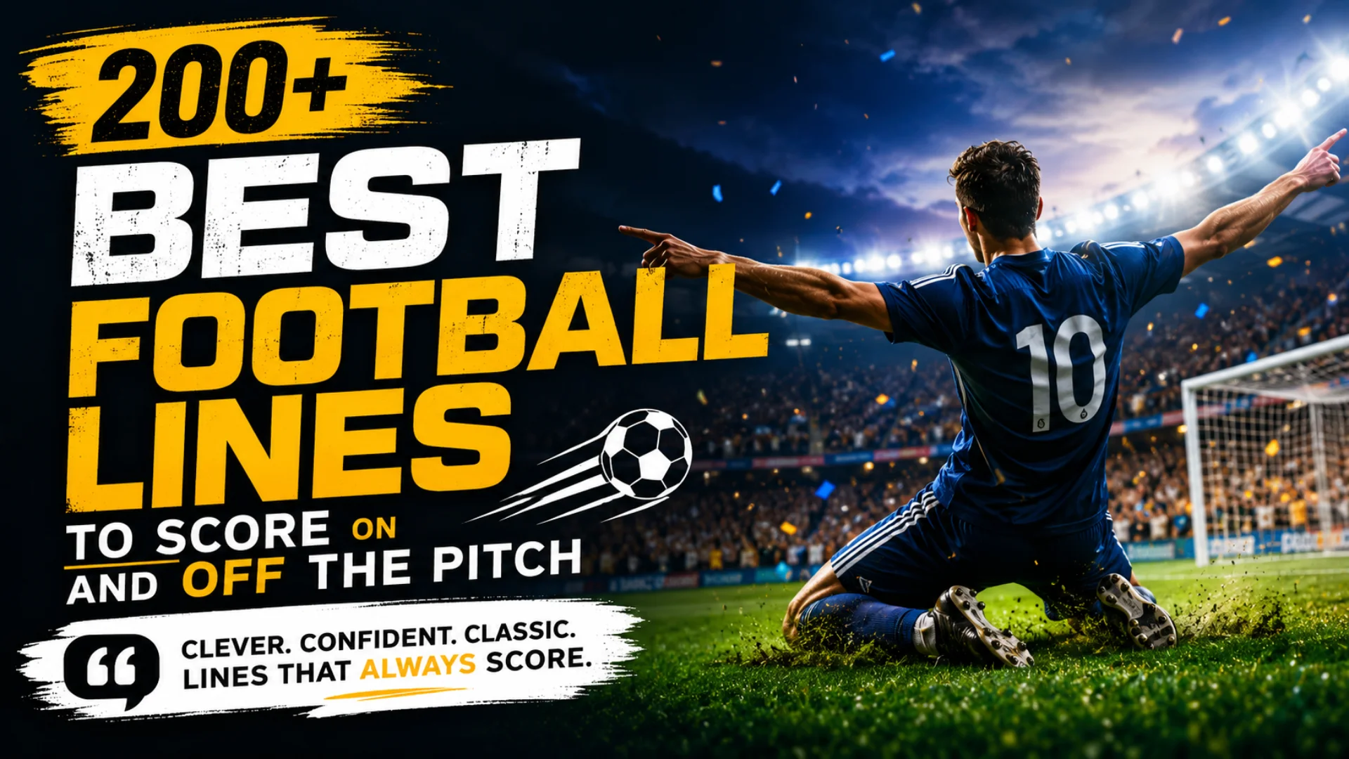 200+ Best Football Lines That Actually Work