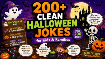 200+ Clean Halloween Jokes for Kids & Families