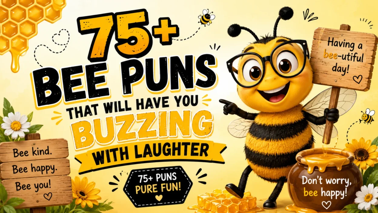 75+ Bee Puns That Will Have You Buzzing With Laughter