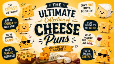 The Ultimate Collection of Cheese Puns