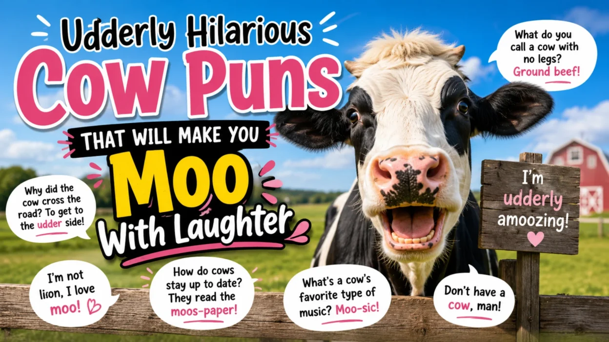 Udderly Hilarious Cow Puns That Will Make You Moo With Laughter