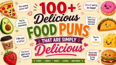 100+ Delicious Food Puns That Are Simply Delicious