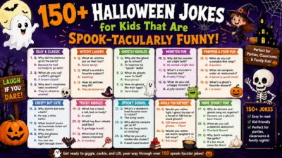 150+ Halloween Jokes for Kids That Are Spook-tacularly Funny