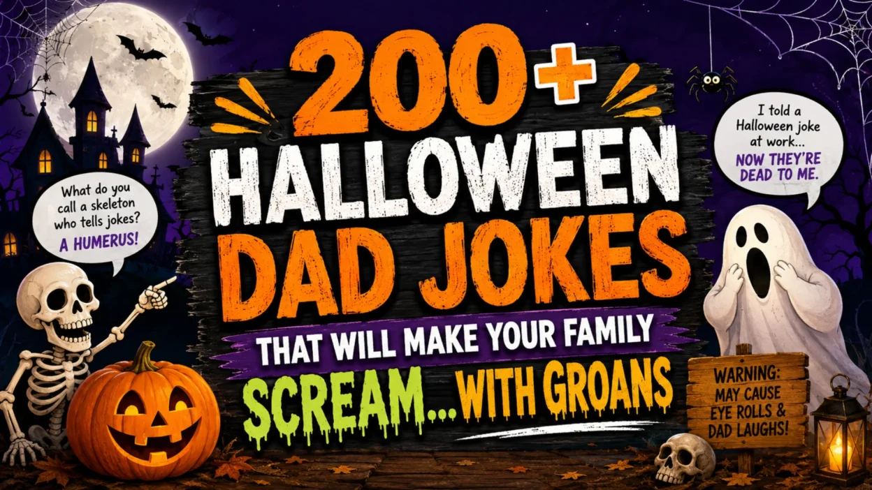 200+ Halloween Dad Jokes That Will Make Your Family Scream… with Groans