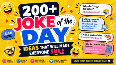 200+ Joke of the Day Ideas That Will Make Everyone Smile