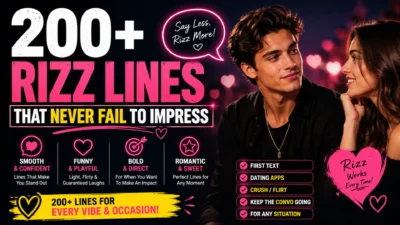 200+ Rizz Lines That Never Fail To Impress