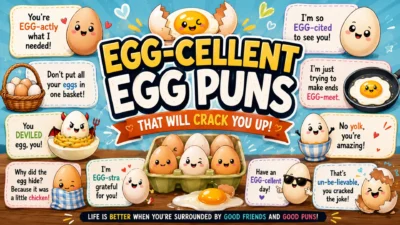 Egg-cellent Egg Puns That Will Crack You Up