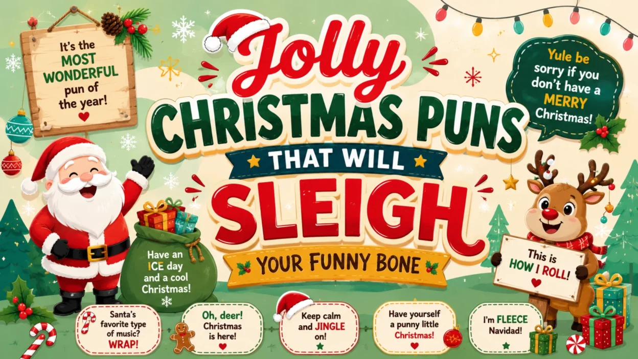 Jolly Christmas Puns That Will Sleigh Your Funny Bone