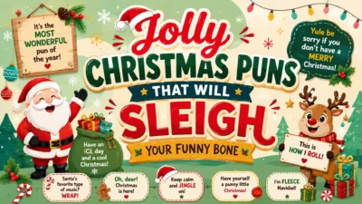 Jolly Christmas Puns That Will Sleigh Your Funny Bone