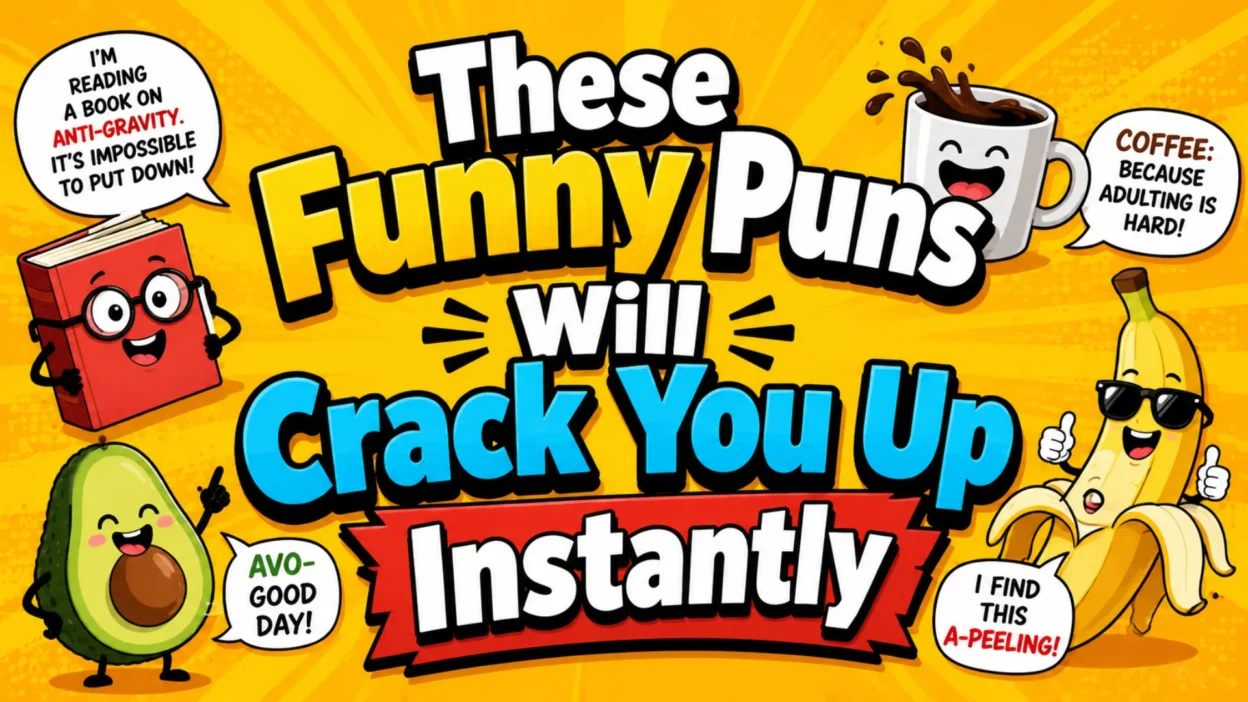 These Funny Puns Will Crack You Up Instantly