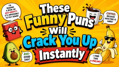 These Funny Puns Will Crack You Up Instantly