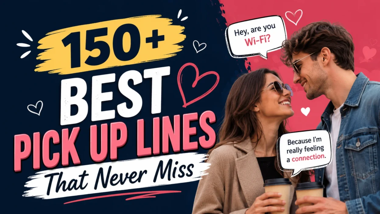 150+ Best Pick Up Lines That Never Miss