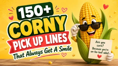 150+ Corny Pick Up Lines That Always Get A Smile