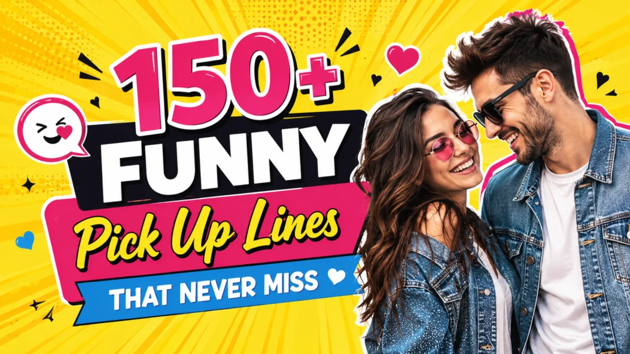 150+ Funny Pick Up Lines That Never Miss