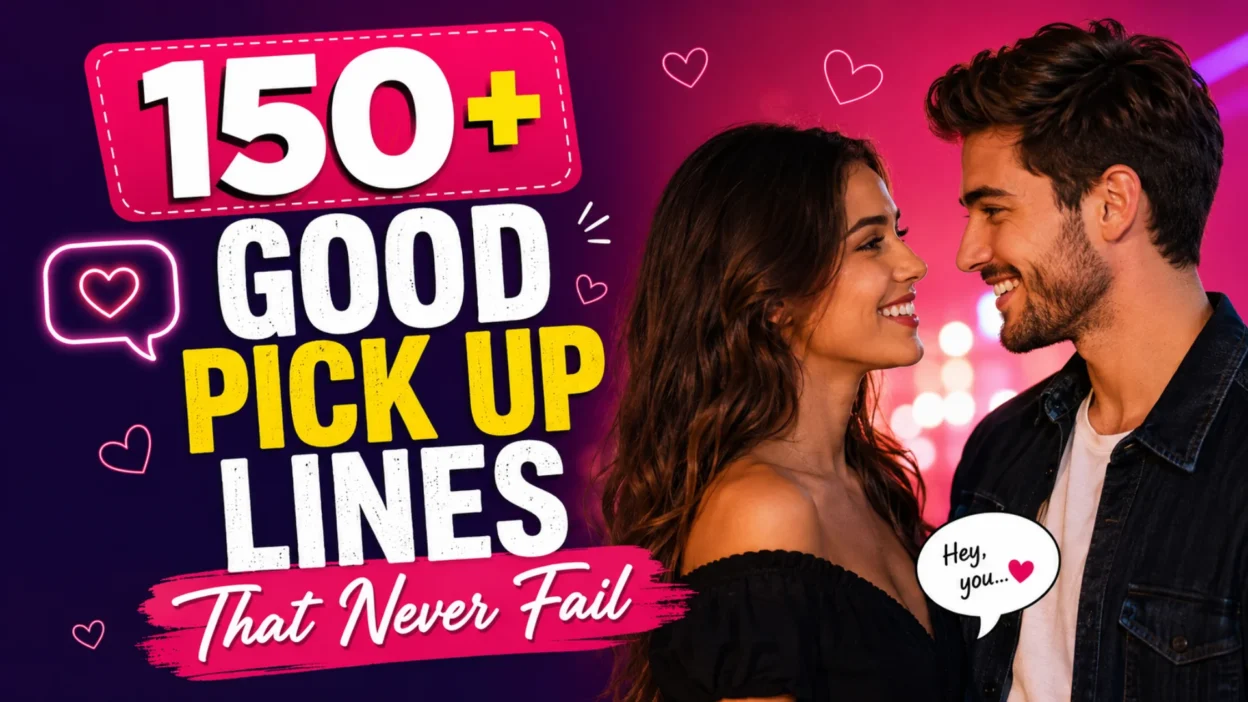150+ Good Pick Up Lines That Never Fail
