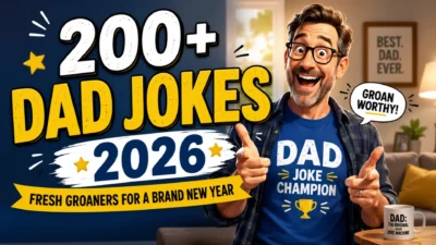 200+ Dad Jokes 2026 Fresh Groaners for a Brand New Year