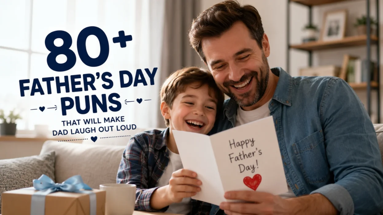80+ Father's Day Puns That Will Make Dad Laugh Out Loud