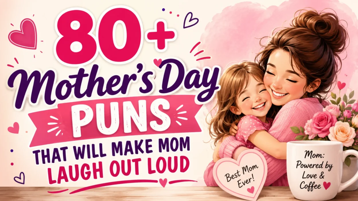 80+ Mother's Day Puns That Will Make Mom Laugh Out Loud