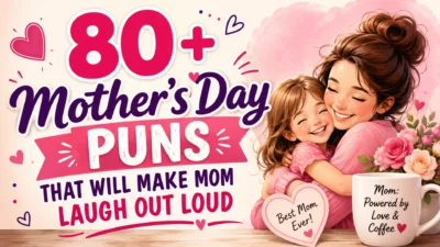 80+ Mother's Day Puns That Will Make Mom Laugh Out Loud
