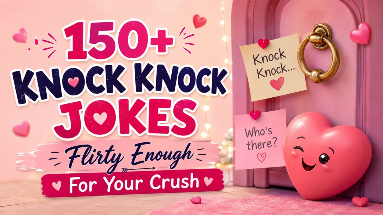 150+ Knock Knock Jokes Flirty Enough For Your Crush