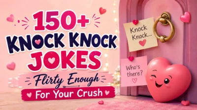150+ Knock Knock Jokes Flirty Enough For Your Crush