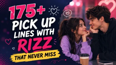 175+ Pick Up Lines With Rizz That Never Miss