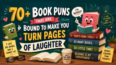 70+ Book Puns That Are Bound to Make You Turn Pages of Laughter