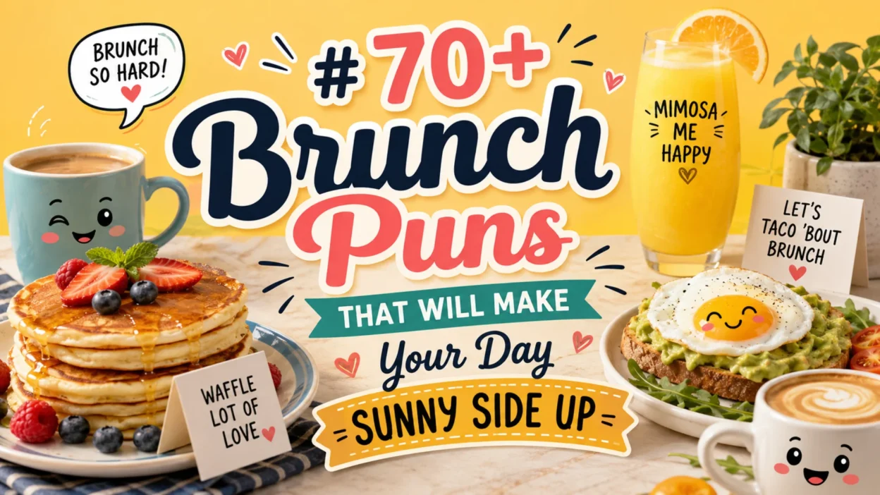 70+ Brunch Puns That Will Make Your Day Sunny Side Up