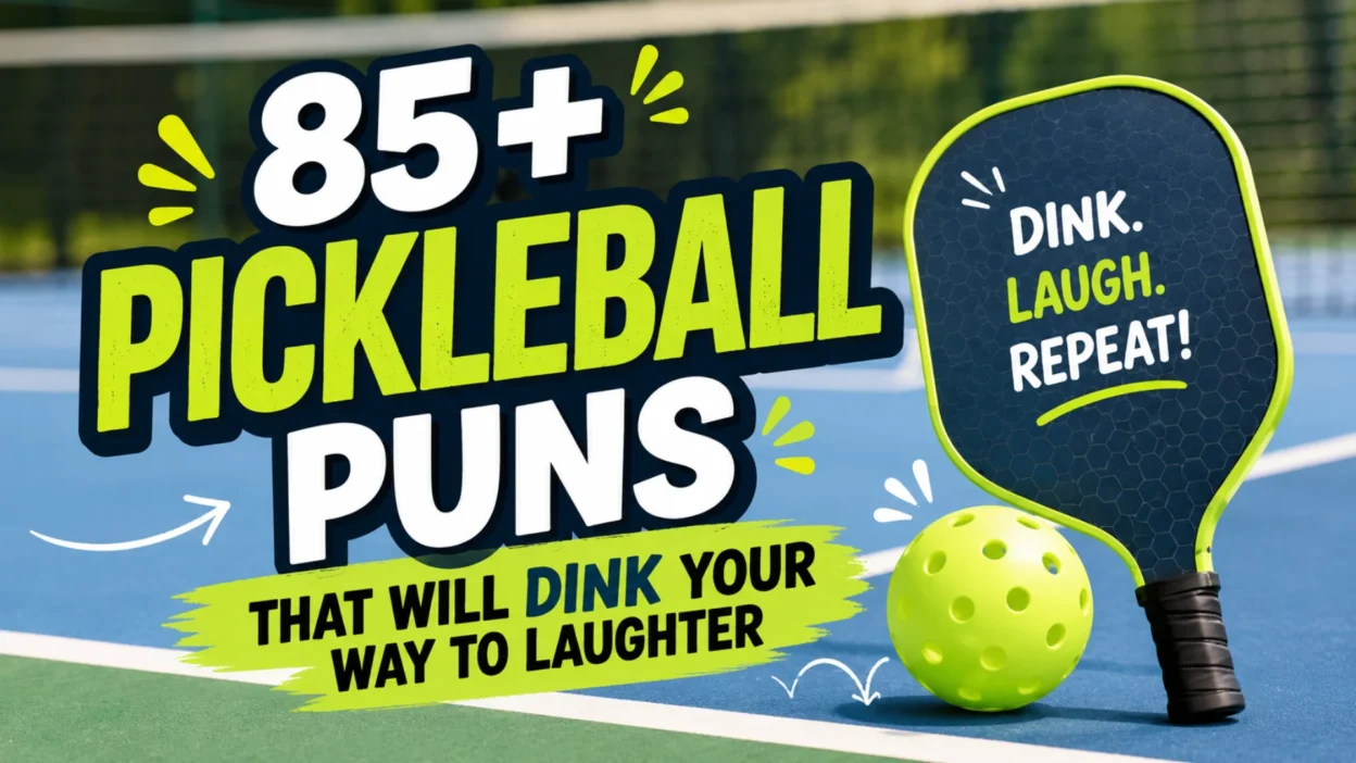 85+ Pickleball Puns That Will Dink Your Way to Laughter