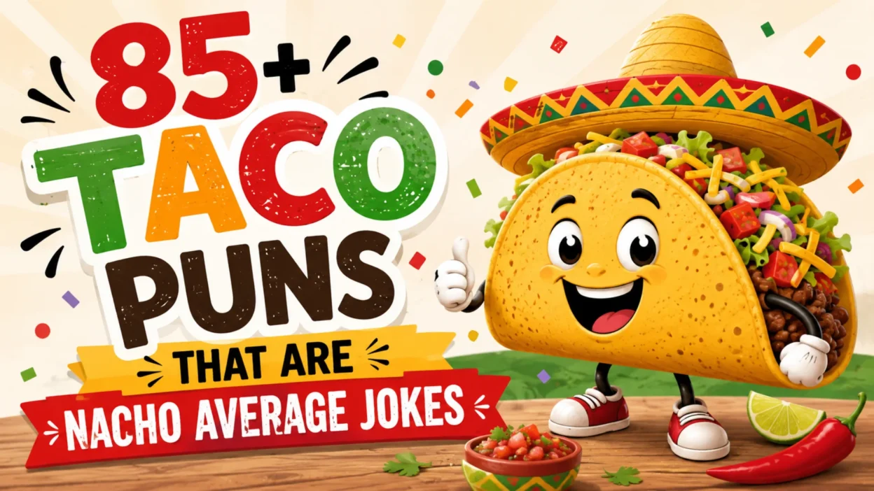 85+ Taco Puns That Are Nacho Average Jokes