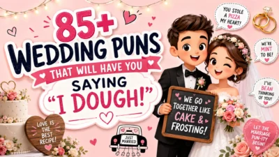85+ Wedding Puns That Will Have You Saying “I Dough!”