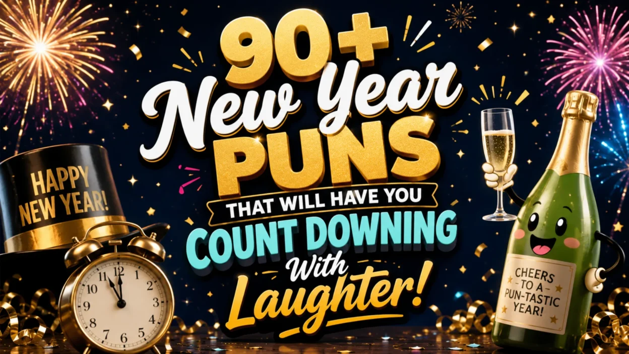 90+ New Year Puns That Will Have You Count downing With Laughter