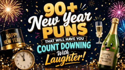 90+ New Year Puns That Will Have You Count downing With Laughter