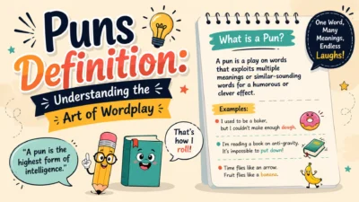 Puns Definition Understanding the Art of Wordplay