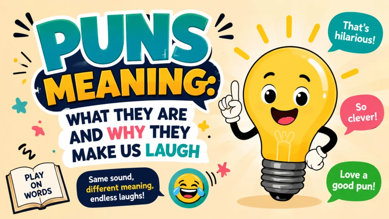 Puns Meaning What They Are and Why They Make Us Laugh