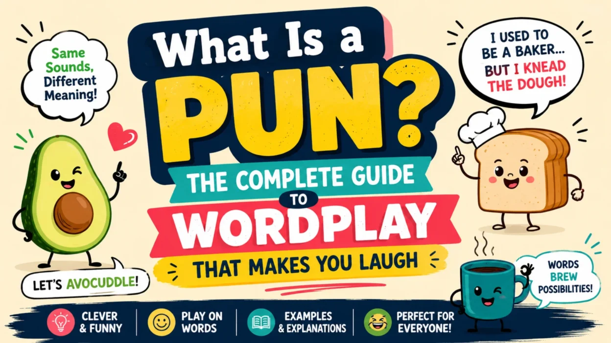 What Is a Pun The Complete Guide to Wordplay That Makes You Laugh
