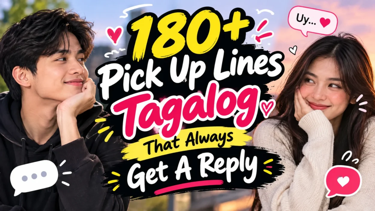 180+ Pick Up Lines Tagalog That Always Get A Reply