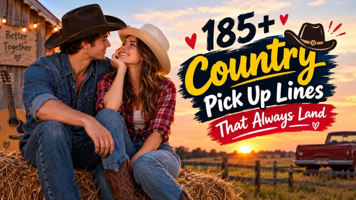 185+ Country Pick Up Lines That Always Land