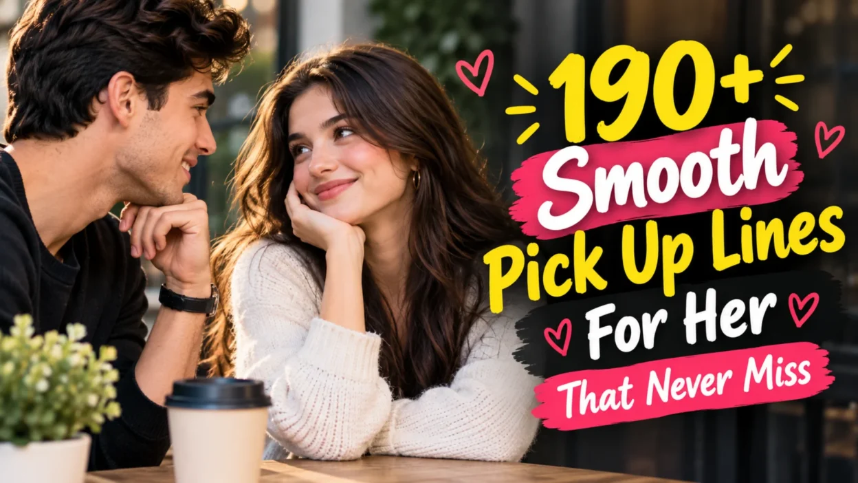 190+ Smooth Pick Up Lines For Her That Never Miss