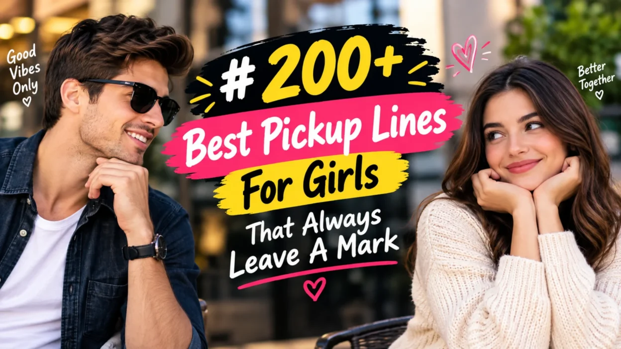 200+ Best Pickup Lines For Girls That Always Leave A Mark