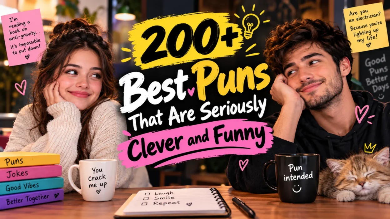 200+ Best Puns That Are Seriously Clever and Funny