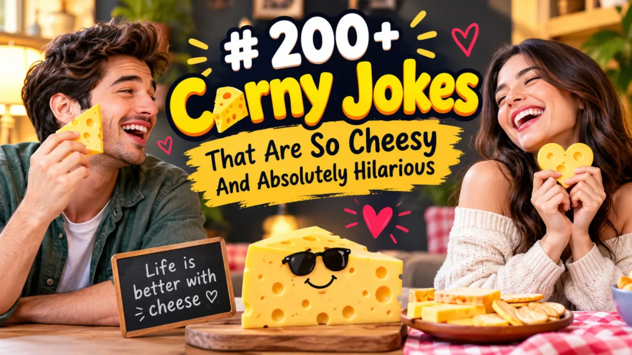200+ Corny Jokes That Are So Cheesy And Absolutely Hilarious