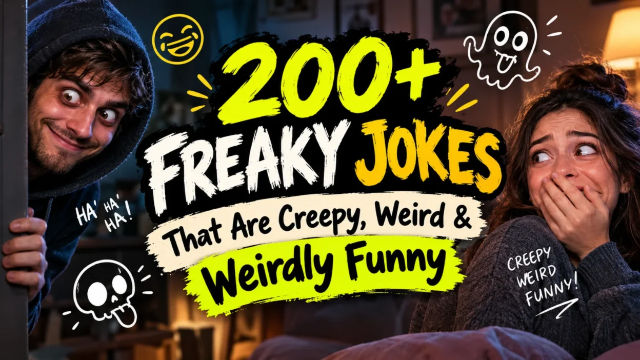 200+ Freaky Jokes That Are Creepy, Weird & Weirdly Funny