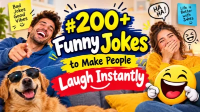 200+ Funny Jokes to Make People Laugh Instantly