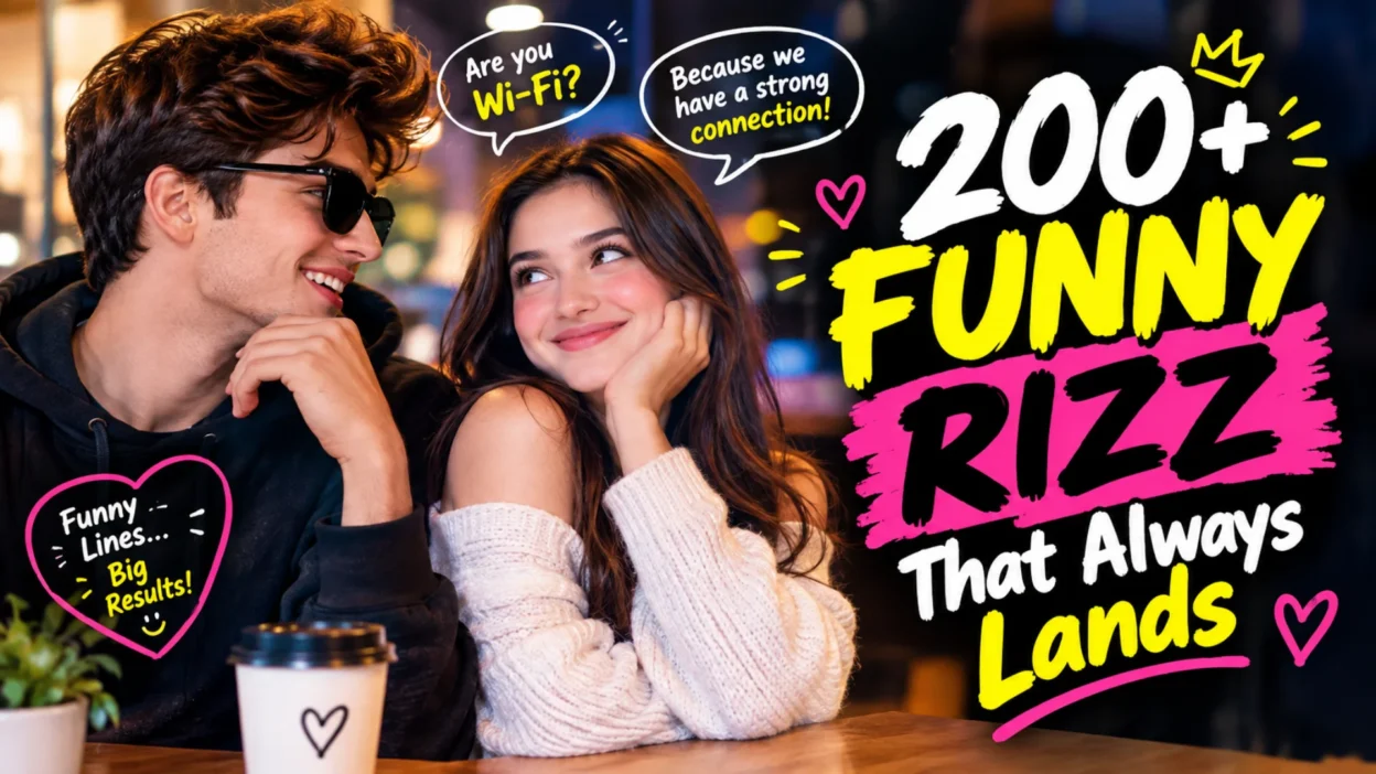 200+ Funny Rizz That Always Lands